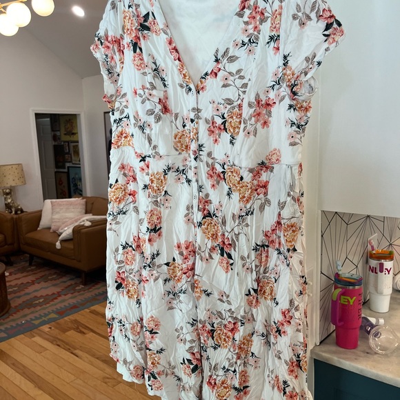 Floral Torrid Dress with pockets! - Picture 1 of 3